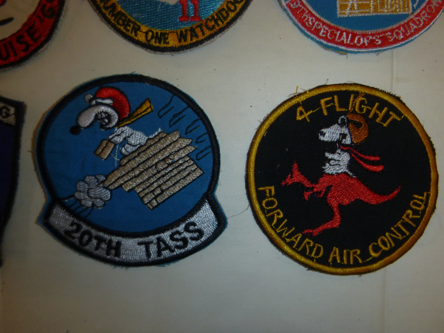 Rare - Lot of 36 Snoopy Patch / Patches – USAF - Recon - MACV-SOG - Vietnam War